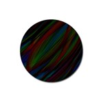 Dark Background Pattern Magnet 3  (Round) Front