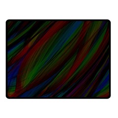 Dark Background Pattern Double Sided Fleece Blanket (small)  by Nexatart