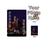 Dallas Texas Skyline Dusk Playing Cards 54 (Mini)  Front - Joker1