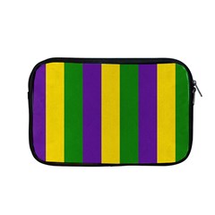 Mardi Gras Striped Pattern Apple Macbook Pro 13  Zipper Case by dflcprints