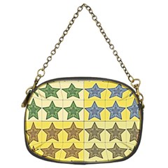 Pattern With A Stars Chain Purses (two Sides) 