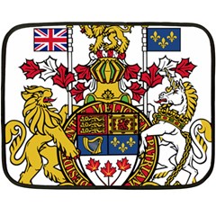 Canada Coat of Arms  Double Sided Fleece Blanket (Mini) 