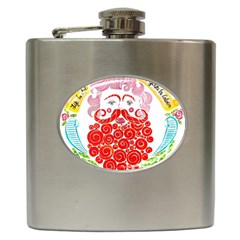 Life Is Art  Hip Flask (6 Oz) by Toriak