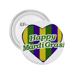 Happy Mardi Gras Logo 2 25  Buttons by dflcprints