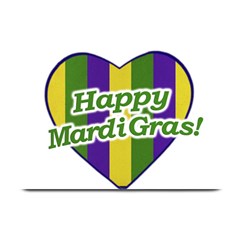 Happy Mardi Gras Logo Plate Mats by dflcprints