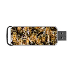 Honey Bee Water Buckfast Portable Usb Flash (two Sides) by Nexatart