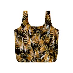 Honey Bee Water Buckfast Full Print Recycle Bags (s)  by Nexatart