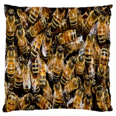 Honey Bee Water Buckfast Standard Flano Cushion Case (two Sides) by Nexatart