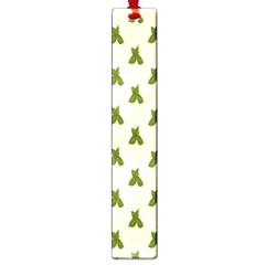 Leaf Pattern Green Wallpaper Tea Large Book Marks