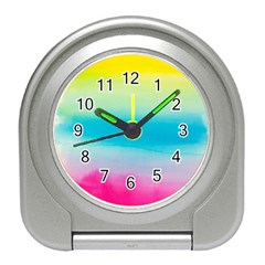 Watercolour Gradient Travel Alarm Clocks