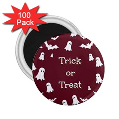 Halloween Free Card Trick Or Treat 2 25  Magnets (100 Pack) 
