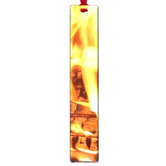 Fire Flame Wood Fire Brand Large Book Marks by Nexatart