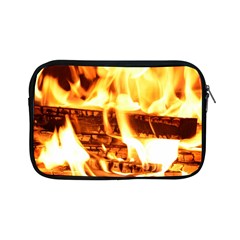 Fire Flame Wood Fire Brand Apple Ipad Mini Zipper Cases by Nexatart
