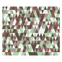 Pattern Triangles Random Seamless Double Sided Flano Blanket (small)  by Nexatart