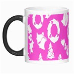 Pink Christmas Background Morph Mugs Left