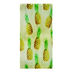 Pineapple Wallpaper Vintage Shower Curtain 36  X 72  (stall)  by Nexatart