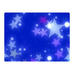 Star Bokeh Background Scrapbook Double Sided Flano Blanket (mini)  by Nexatart