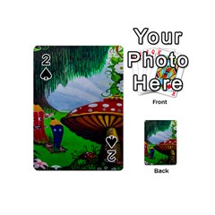 Kindergarten Painting Wall Colorful Playing Cards 54 (mini)  by Nexatart