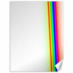 Rainbow Side Background Canvas 36  X 48   by Nexatart