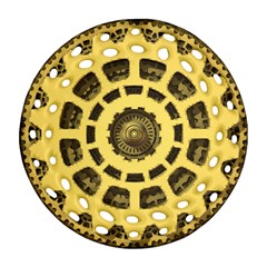Gears Ornament (round Filigree)