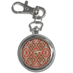 Seamless Carpet Pattern Key Chain Watches by Nexatart