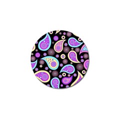 Paisley Pattern Background Colorful Golf Ball Marker (10 pack)