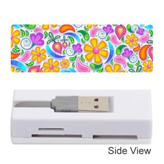 Floral Paisley Background Flower Memory Card Reader (Stick) 