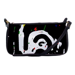 Abstraction Shoulder Clutch Bags by Valentinaart