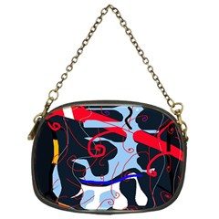 Abstraction Chain Purses (one Side)  by Valentinaart