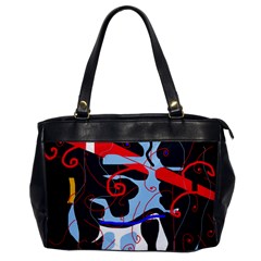 Abstraction Office Handbags by Valentinaart