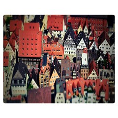 Tilt Shift Of Urban View During Daytime Double Sided Flano Blanket (medium) 