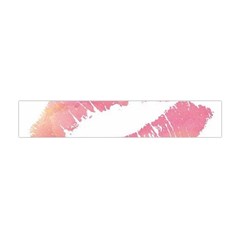 Pink Lips Flano Scarf (mini) by Brittlevirginclothing