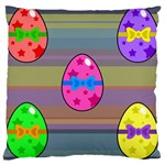Holidays Occasions Easter Eggs Large Cushion Case (One Side) Front