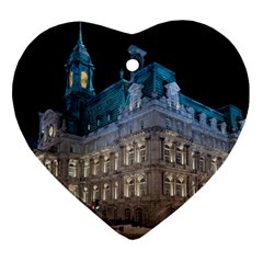 Montreal Quebec Canada Building Ornament (Heart)