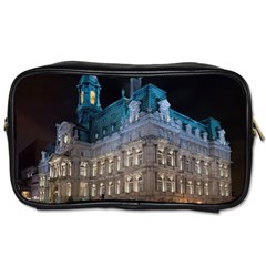 Montreal Quebec Canada Building Toiletries Bags 2-Side