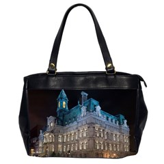 Montreal Quebec Canada Building Office Handbags (2 Sides) 