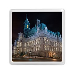 Montreal Quebec Canada Building Memory Card Reader (Square) 