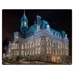 Montreal Quebec Canada Building Double Sided Flano Blanket (Medium) 