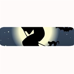 Halloween Card With Witch Vector Clipart Large Bar Mats
