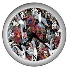 Quilt Wall Clocks (Silver) 