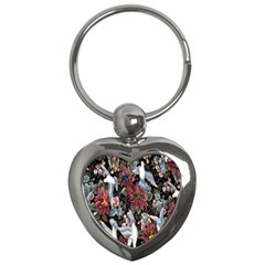 Quilt Key Chains (Heart) 