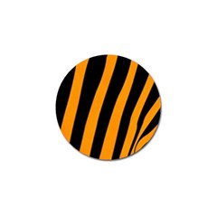 Tiger Pattern Golf Ball Marker (4 Pack)