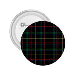 Plaid Tartan Checks Pattern 2.25  Buttons