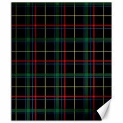 Plaid Tartan Checks Pattern Canvas 20  x 24  