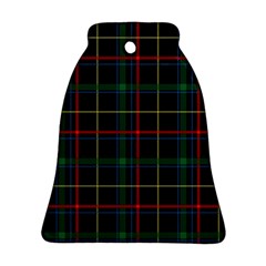 Plaid Tartan Checks Pattern Ornament (Bell)