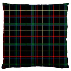 Plaid Tartan Checks Pattern Large Flano Cushion Case (One Side)