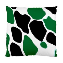 Green Black Digital Pattern Art Standard Cushion Case (one Side)