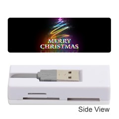 Merry Christmas Abstract Memory Card Reader (stick) 