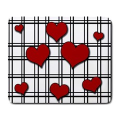 Hearts pattern Large Mousepads