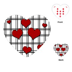 Hearts pattern Playing Cards (Heart) 
